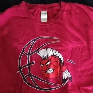 Gildan Red Graphic T-Shirt